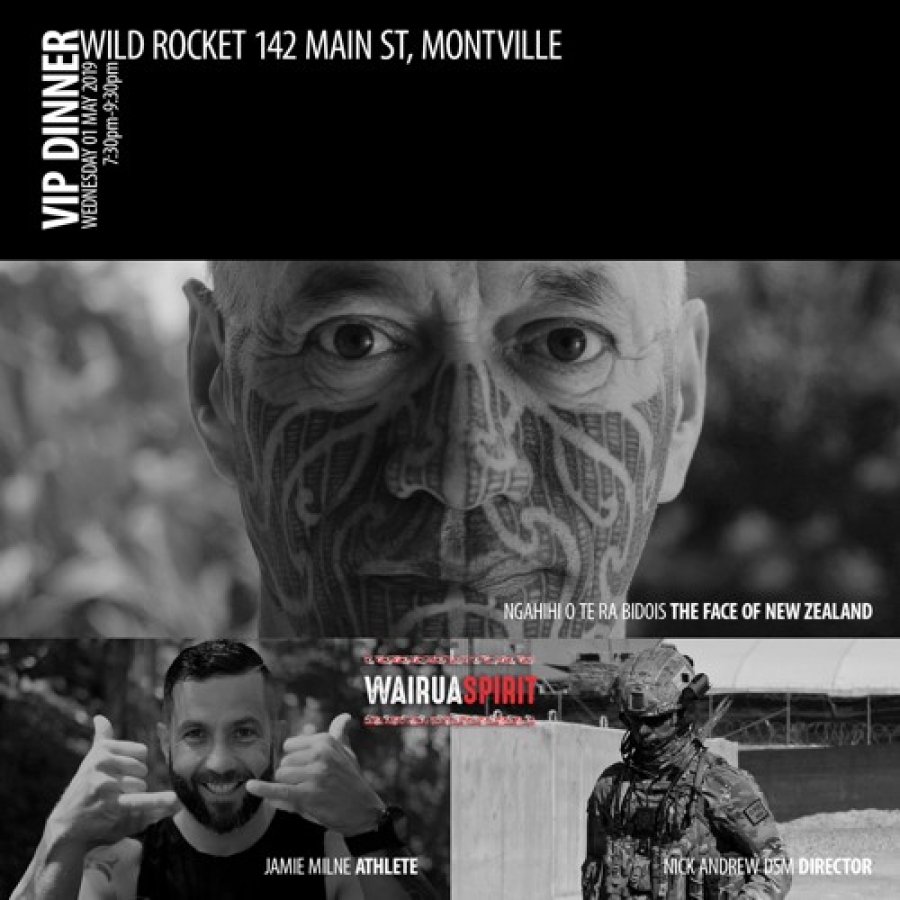 VIP Dinner for Wairua Spirit launch